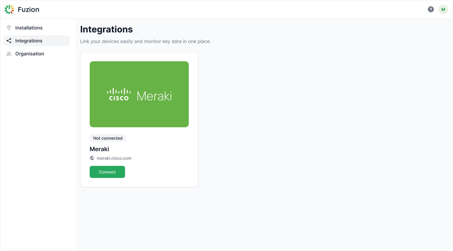 dashboard integration setup