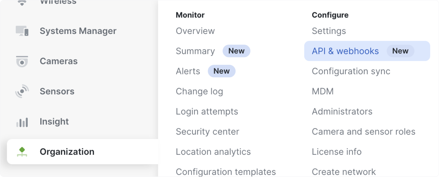 dashboard integration setup